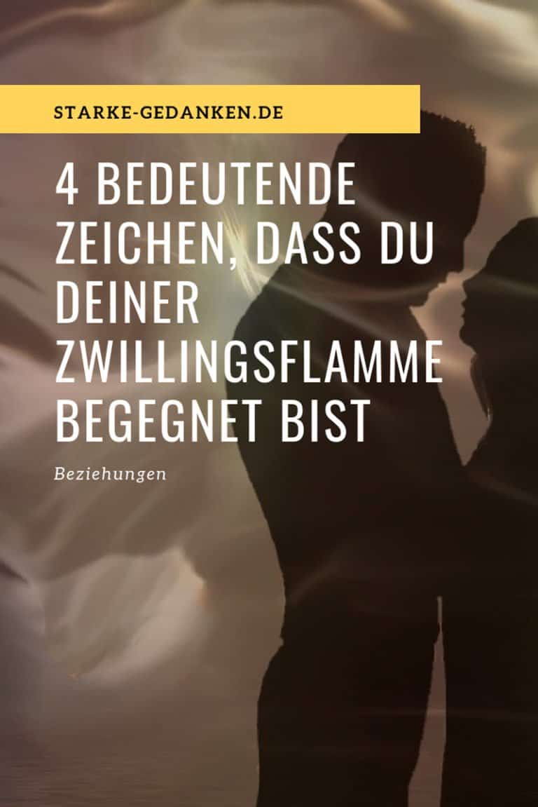 4 bedeutende Zeichen, dass du deiner Zwillingsflamme begegnet bist