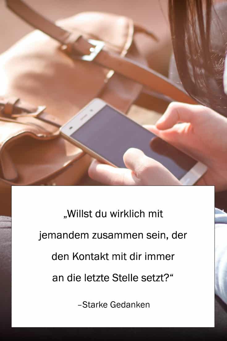 warum ignoriert er mich