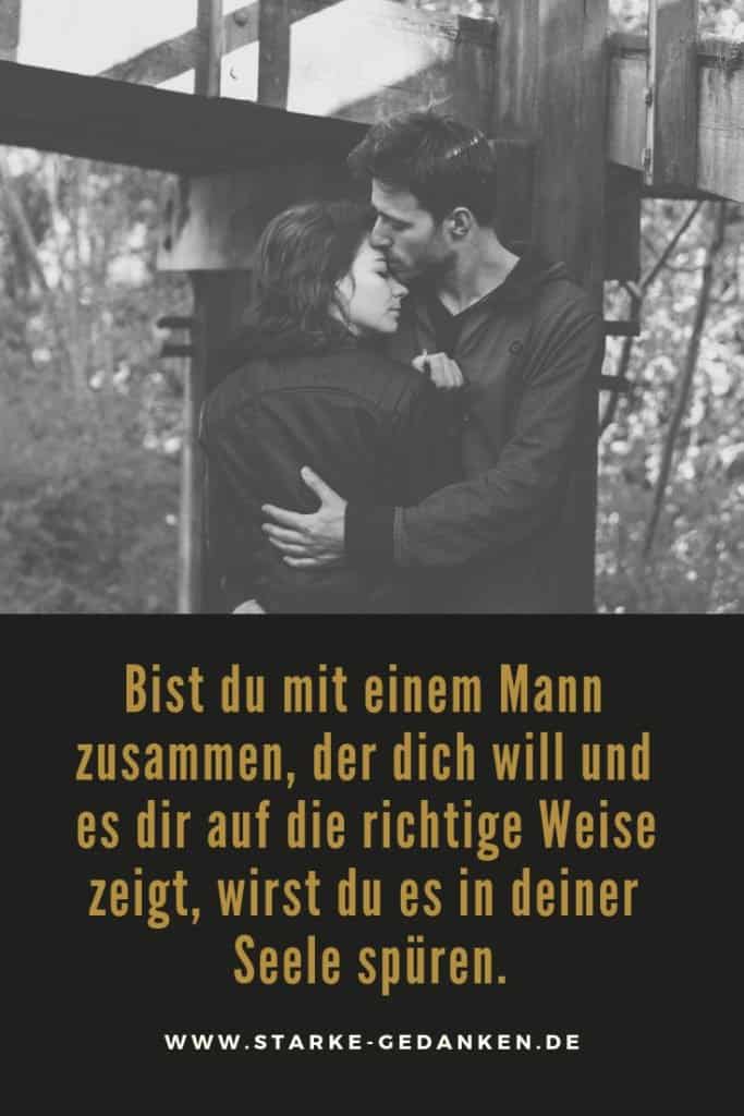 Wenn ein Mann eine Frau wirklich will