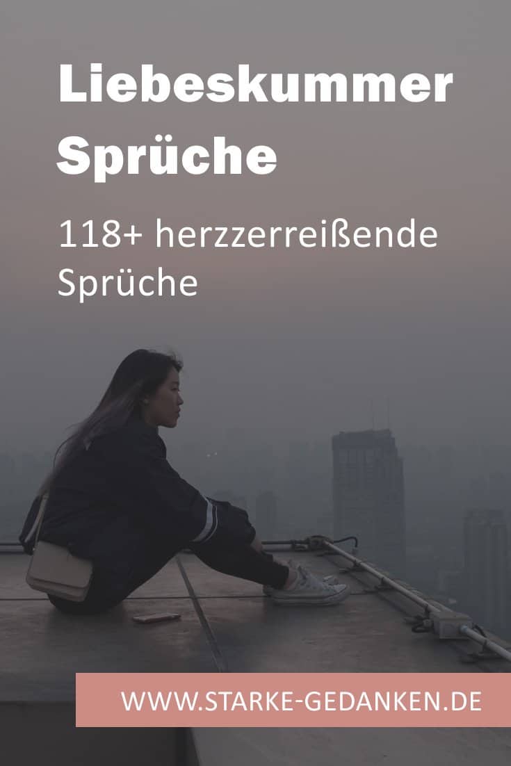 Liebeskummer Sprüche