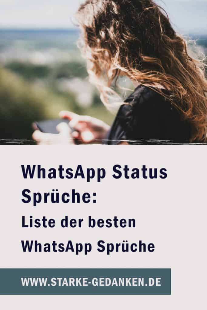 WhatsApp Status Sprüche Liste der besten WhatsApp Status Sprüche