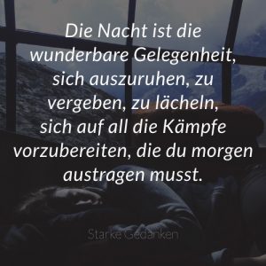 GuteNachtSprüche für einen schönen und erholsamen Schlaf
