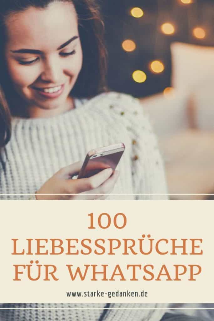 100 Liebessprüche für WhatsApp