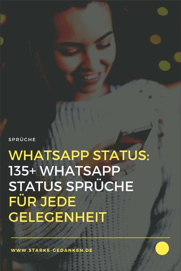WhatsApp Status: 135+ WhatsApp Status Sprüche für jede Gelegenheit