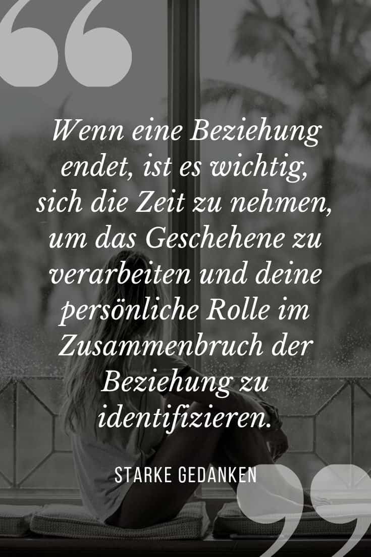 Beendet spruch beziehung Beziehung beendet