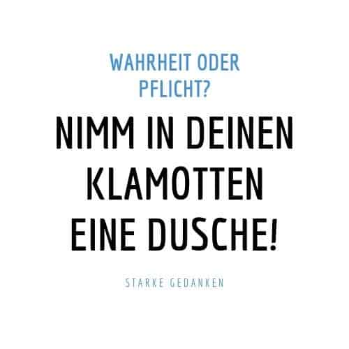 Oder fragen 18 pflicht wahrheit Fragen für