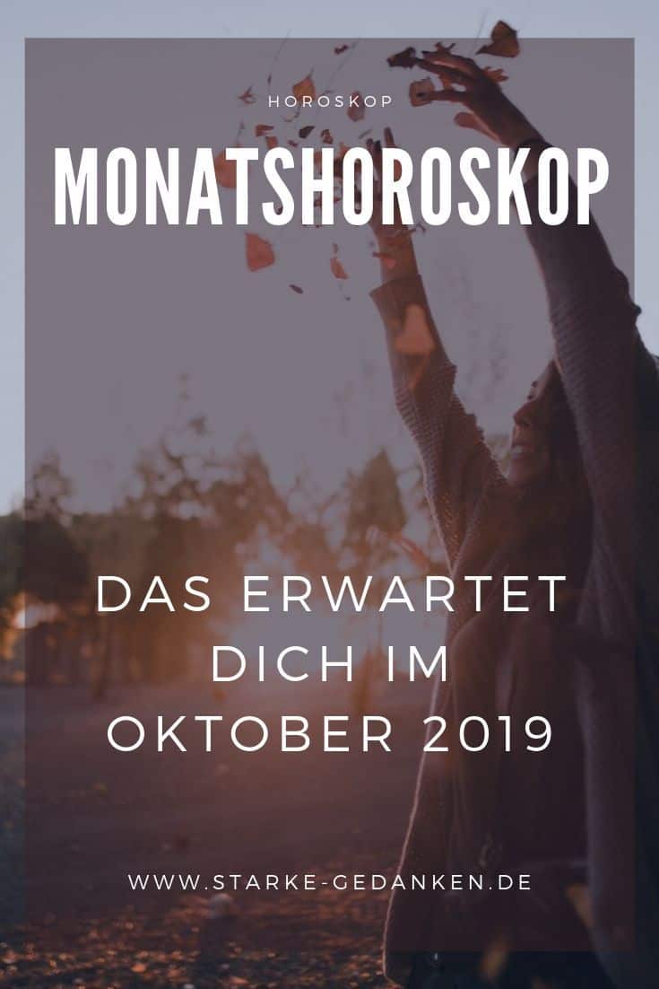 Monatshoroskop: Das erwartet dich im Oktober 2019