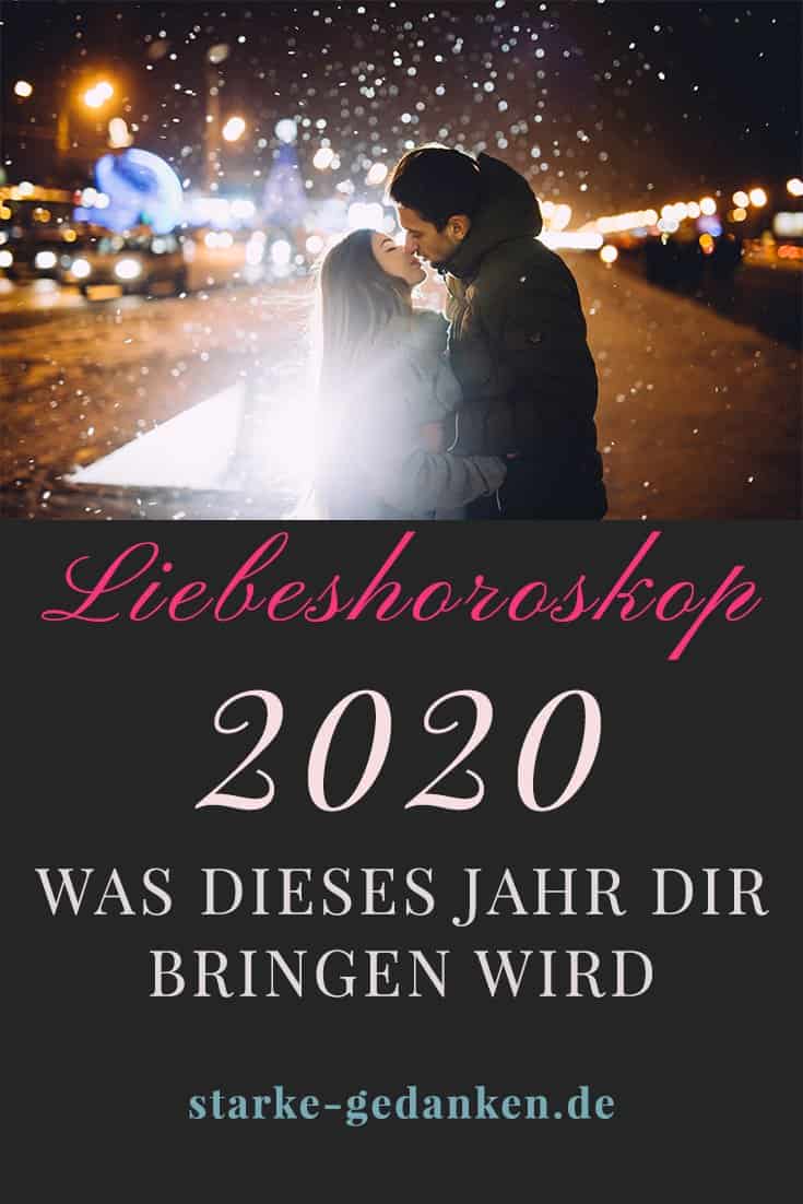 Liebeshoroskop 2020