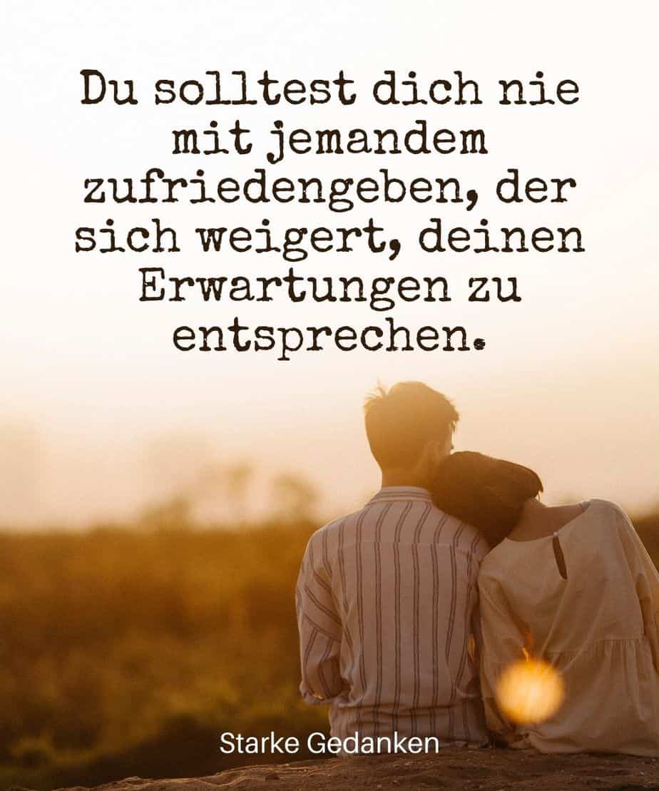Wenn du dir keine Mühe gibst, wird deine Beziehung auseinanderbrechen