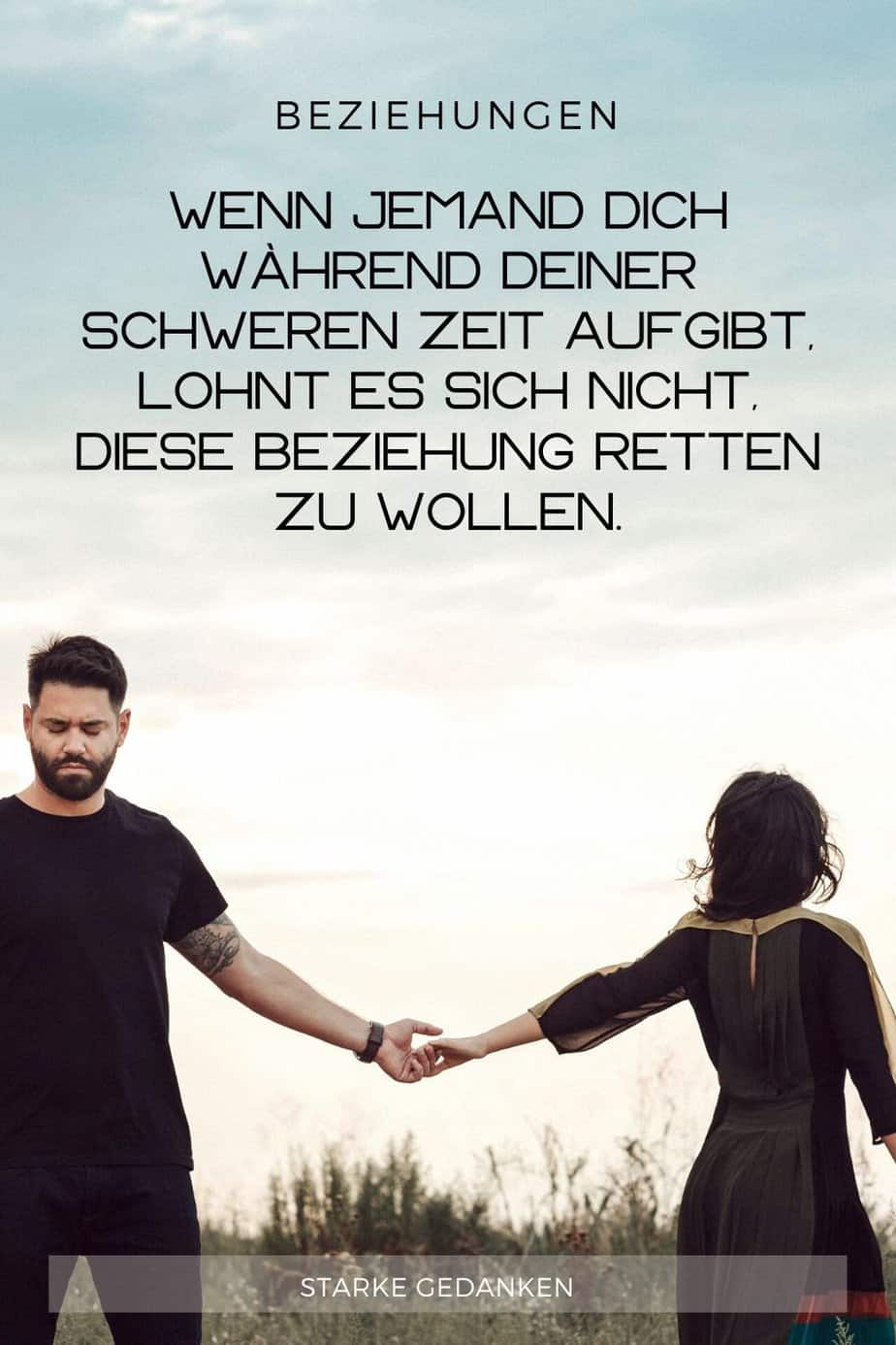 Nur ein Mensch, der dich wirklich liebt, wird dies nicht nach einem