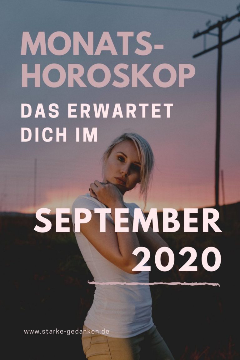 Monatshoroskop: Das Erwartet Dich Im September 2020