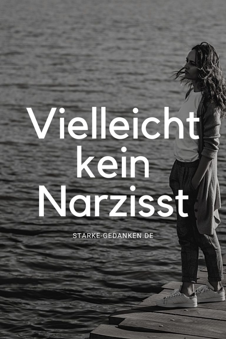 Vielleicht kein Narzisst