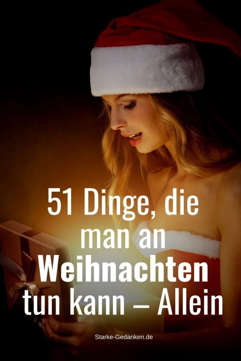 51 Dinge, die man an Weihnachten tun kann – Allein