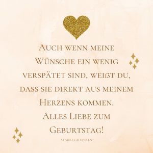 Geburtstag vergessen So machst du es wieder gut!