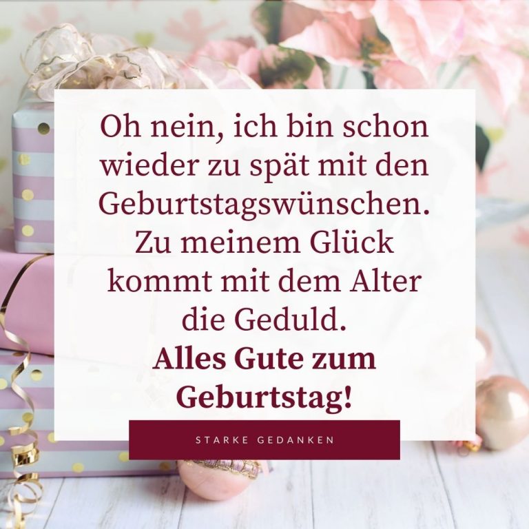 Geburtstag vergessen So machst du es wieder gut!