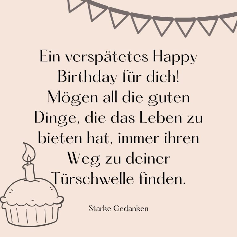 Geburtstag vergessen So machst du es wieder gut!