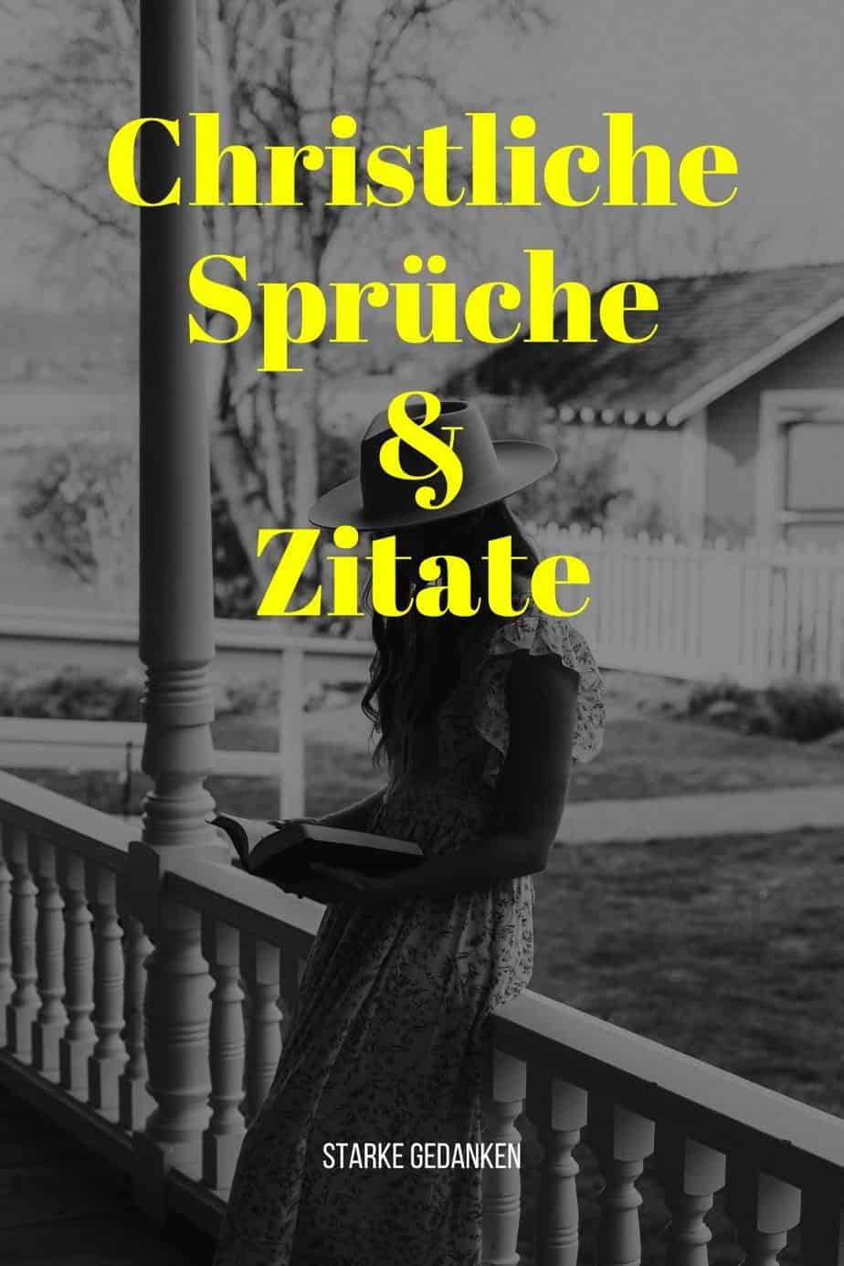Christliche Sprüche und Zitate