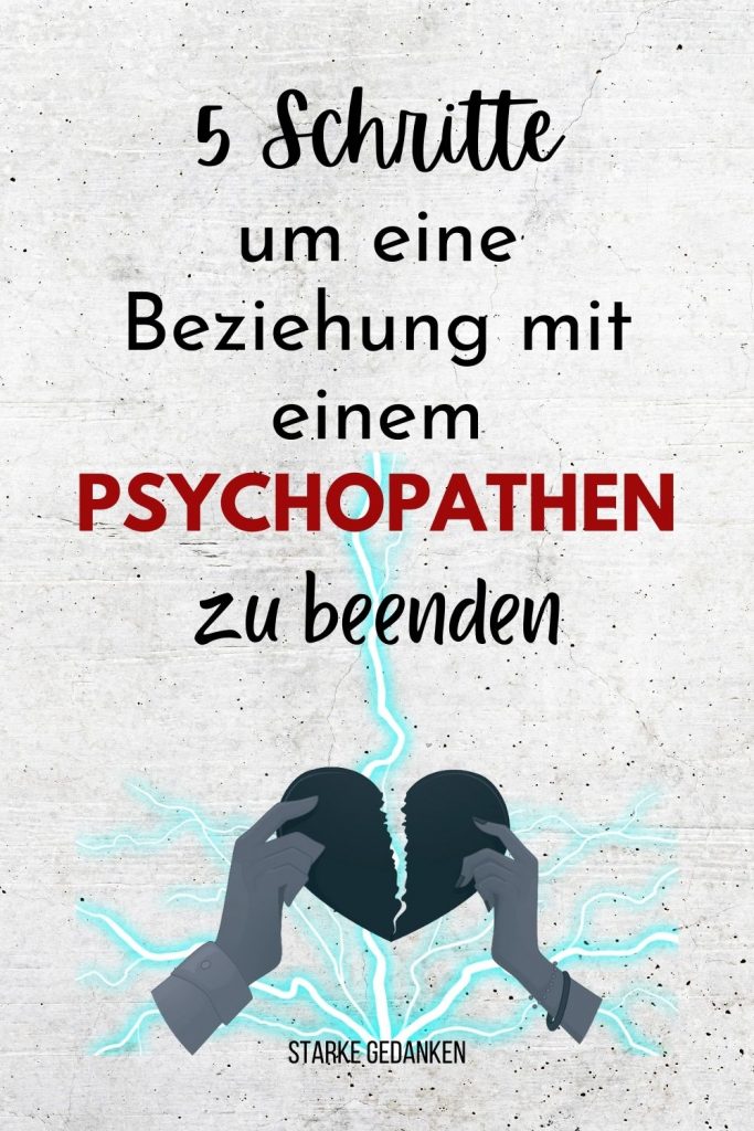 Erkennen psychopathen Die Psychopathie