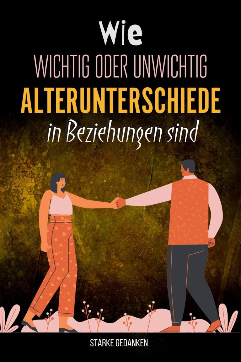 Wie wichtig oder unwichtig Altersunterschiede in Beziehungen sind
