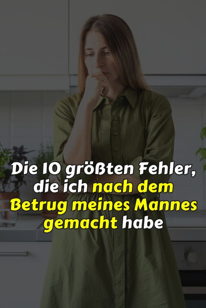 Die 10 größten Fehler, die ich nach dem Betrug meines Mannes gemacht habe