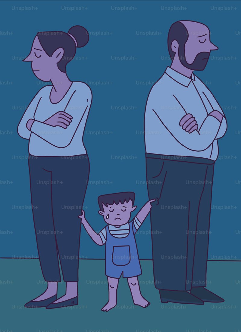 Parents with arms crossed ignore upset child between them vector – Blue Image on Unsplash Parents with arms crossed ignore upset child between them vector – Blue Image on Unsplash