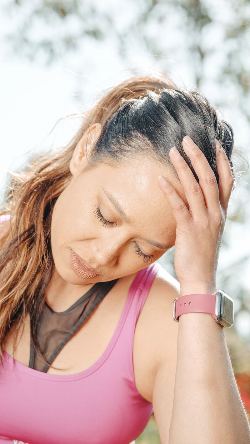 Woman Experiencing Headache · Free Stock Photo Woman Experiencing Headache · Free Stock Photo