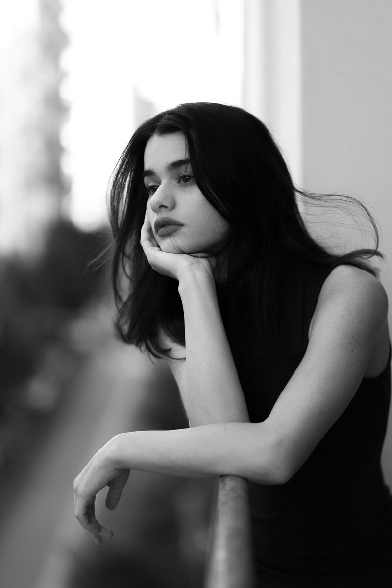 Woman in Black and White &middot; Free Stock Photo