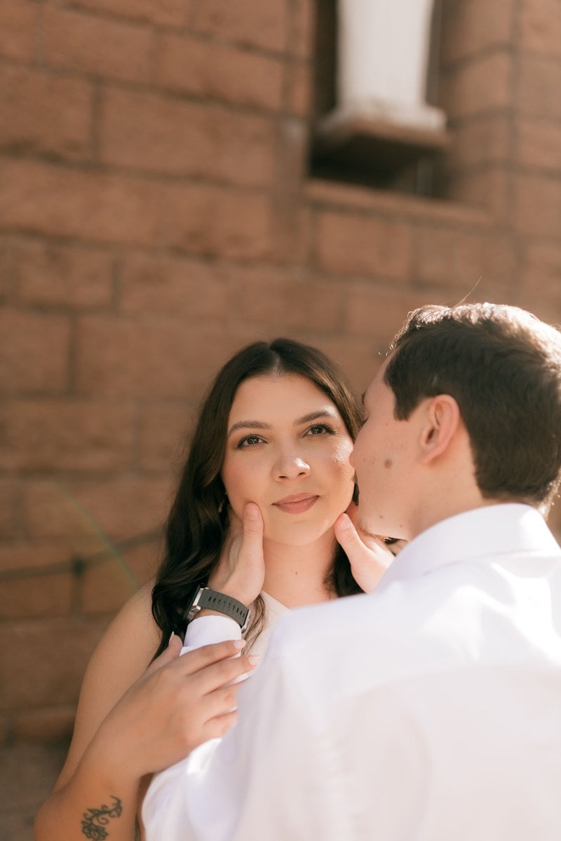 A Couple Standing Outside and Smiling &middot; Free Stock Photo