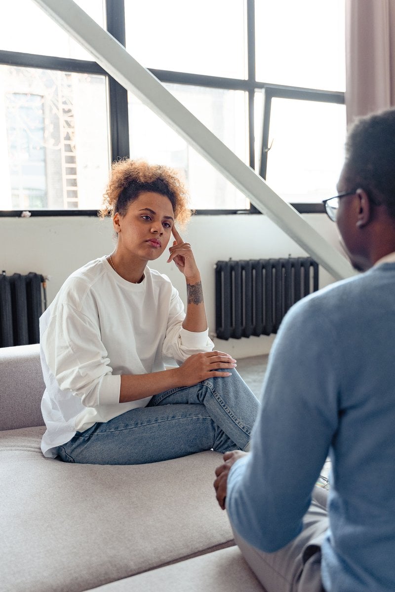 A Woman Listening &middot; Free Stock Photo