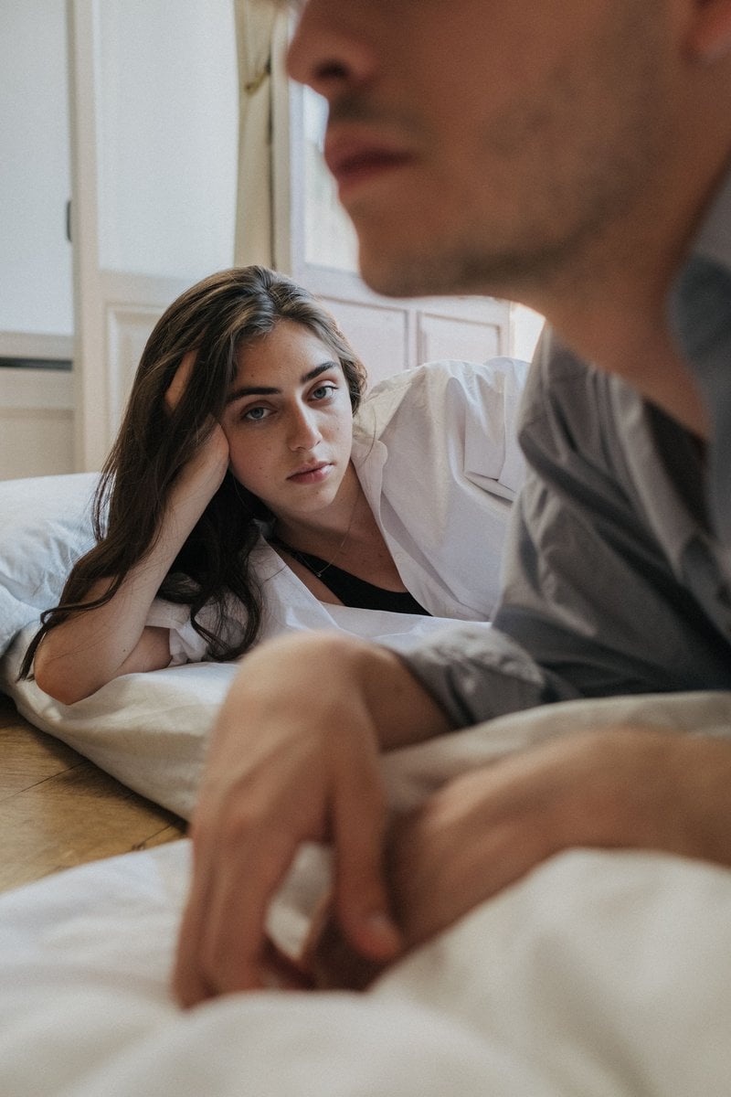A Woman with a Distant Look and Feeling Unloved &middot; Free Stock Photo