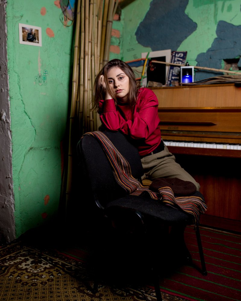 Depressed Woman by Piano · Free Stock Photo