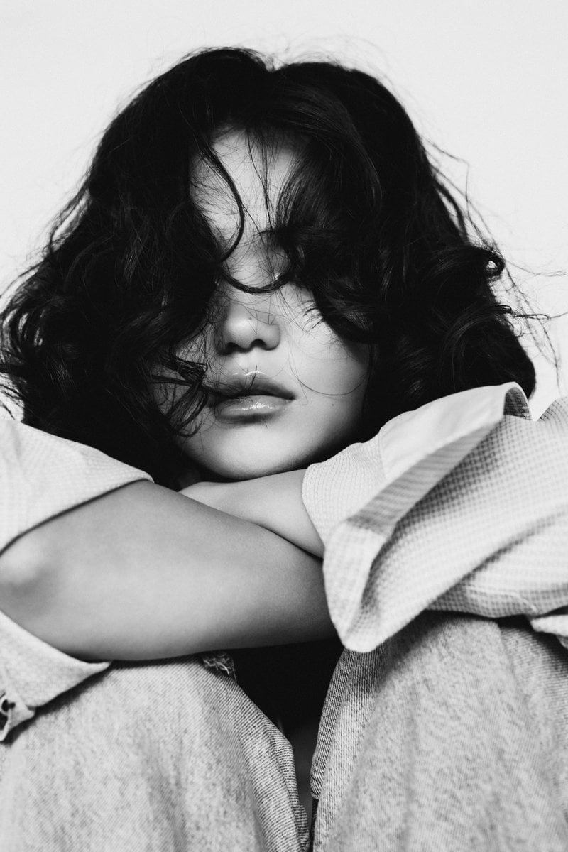 Depressed Woman in Black and White &middot; Free Stock Photo