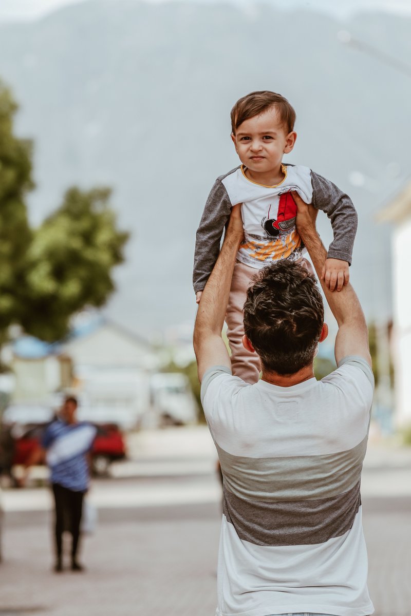 Father Lifting Up His Little Son · Free Stock Photo Father Lifting Up His Little Son · Free Stock Photo