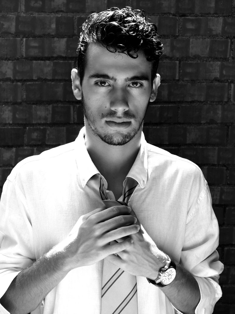 Grayscale Photo of a Man in White Long Sleeves · Free Stock Photo Grayscale Photo of a Man in White Long Sleeves · Free Stock Photo