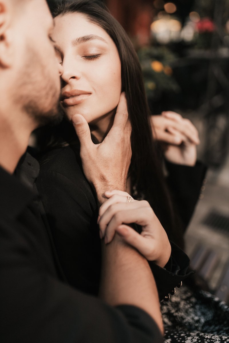Intimate Couple Embracing in Romantic Setting · Free Stock Photo Intimate Couple Embracing in Romantic Setting · Free Stock Photo