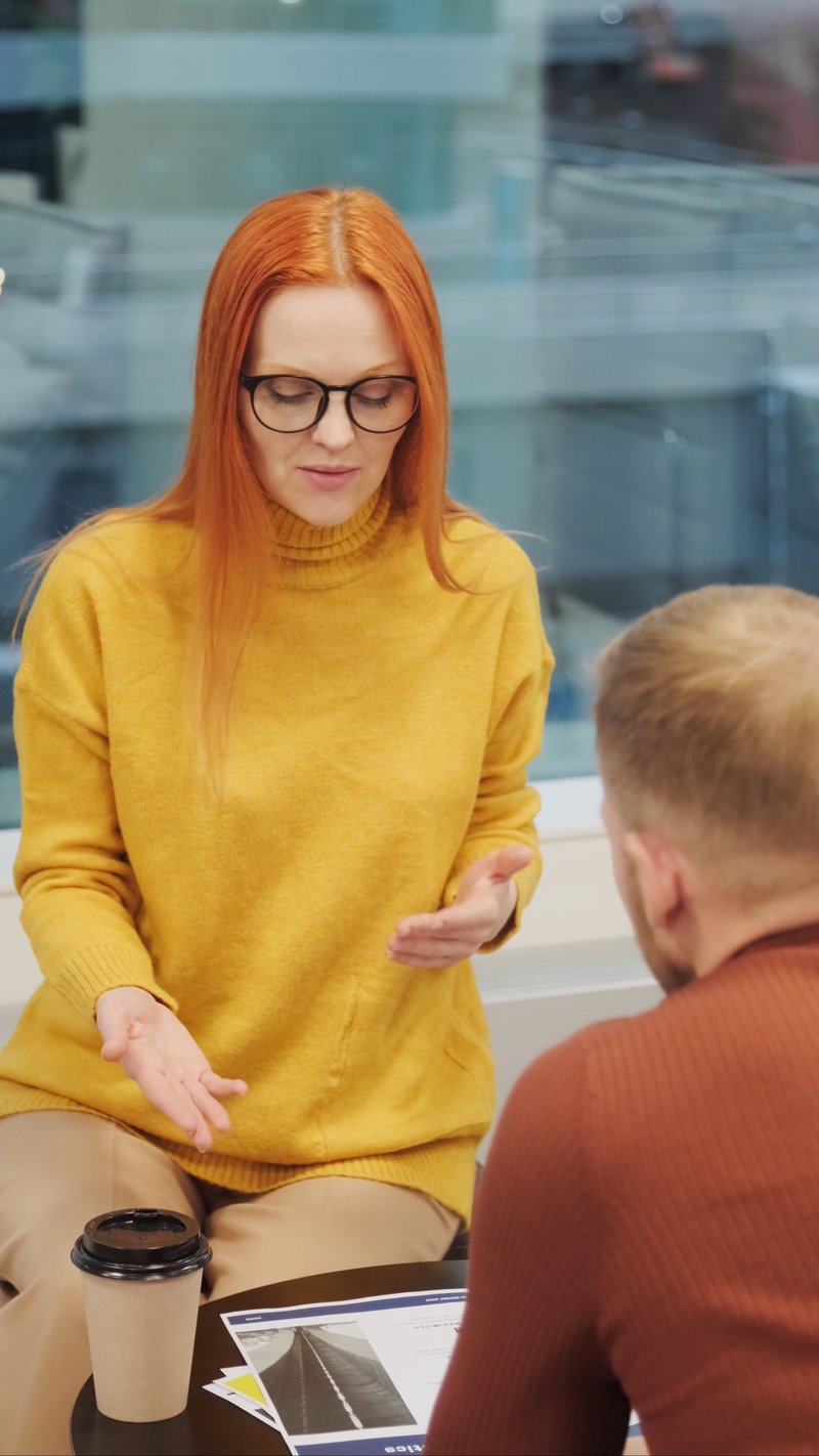 Man and Woman Talking and Discussing With Each Other Free Stock Video Footage, Royalty-Free 4K & HD Video Clip Man and Woman Talking and Discussing With Each Other Free Stock Video Footage, Royalty-Free 4K & HD Video Clip