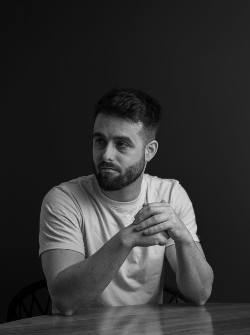 Professional Black and White Portrait of a Man · Free Stock Photo