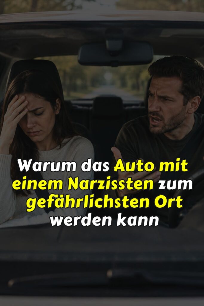 Warum das Auto mit einem Narzissten zum gefährlichsten Ort werden kann