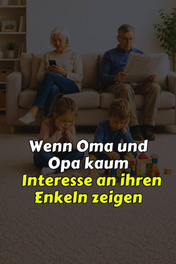 Wenn Oma und Opa kaum Interesse an ihren Enkeln zeigen