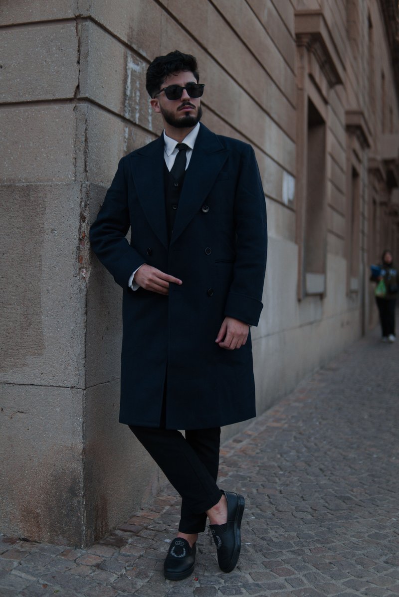 Stylish Man in Overcoat Posing Outdoors · Free Stock Photo Stylish Man in Overcoat Posing Outdoors · Free Stock Photo